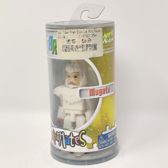 Classic Star Trek Mini Mates Mugatu 3" Figure New in Tube 2002 by Art Asylum - Picture 4 of 16